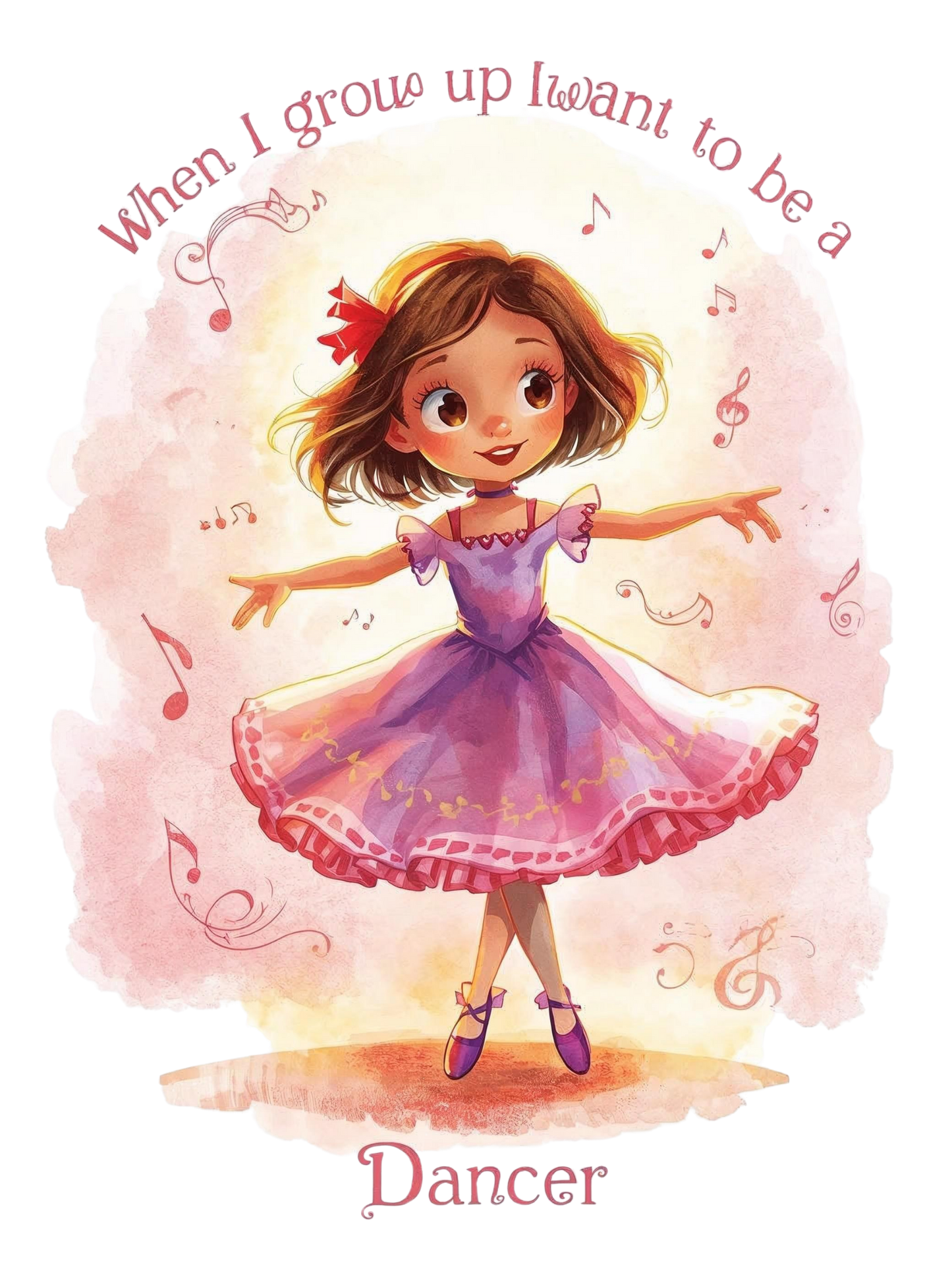 When I grow up I want to be a dancer