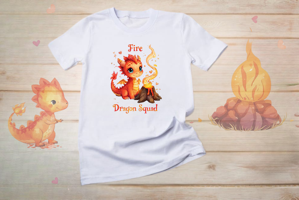 Fire Dragon design 1