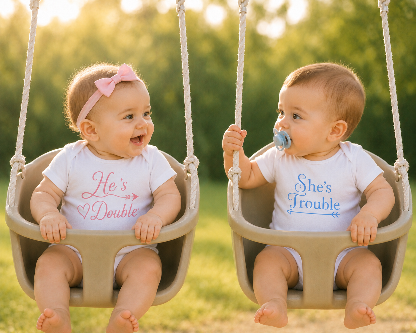 He's Double / She's Trouble G/B
