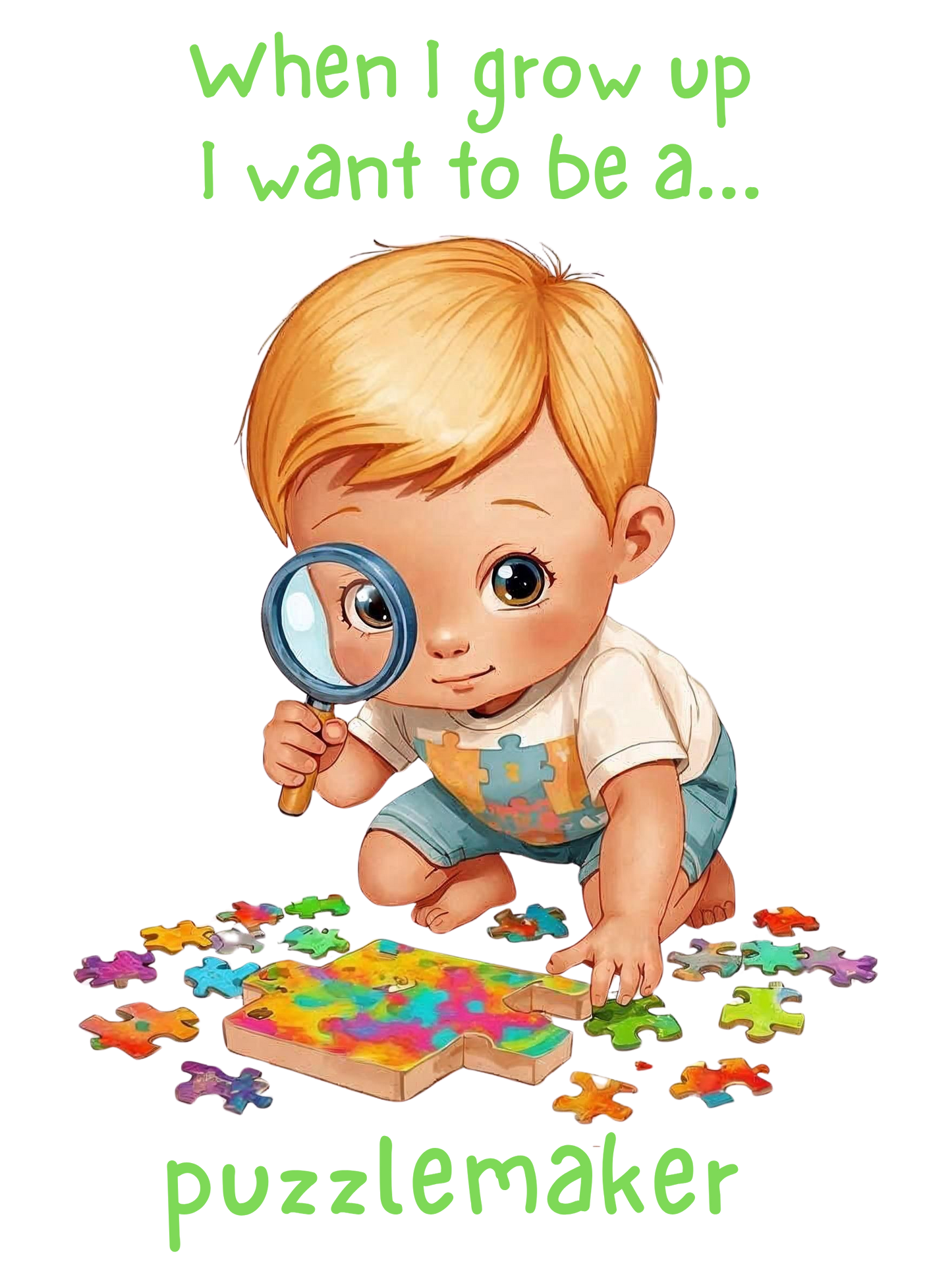 When I grow up I want to be a puzzlemaker
