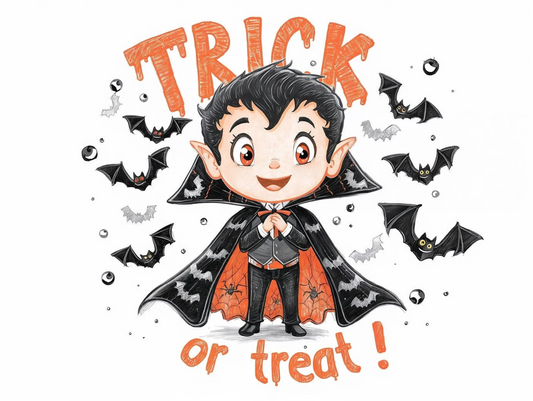 Trick or treat vampire