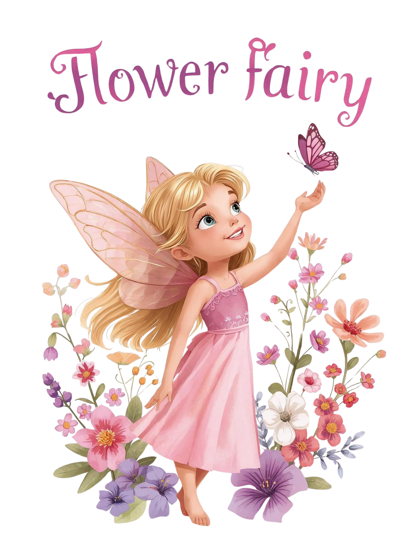 Flower fairy design 1