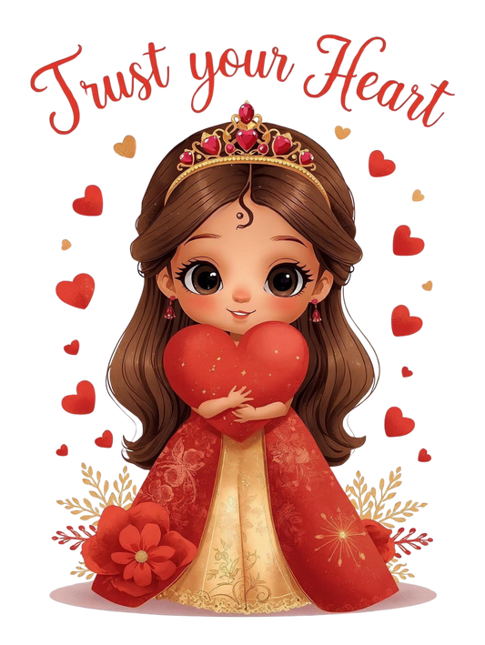 Trust your heart Princess design 2