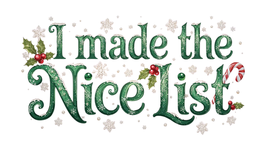 I made the nice list