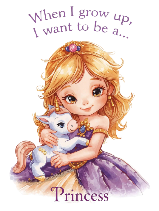When I grow up I want to be a Princess