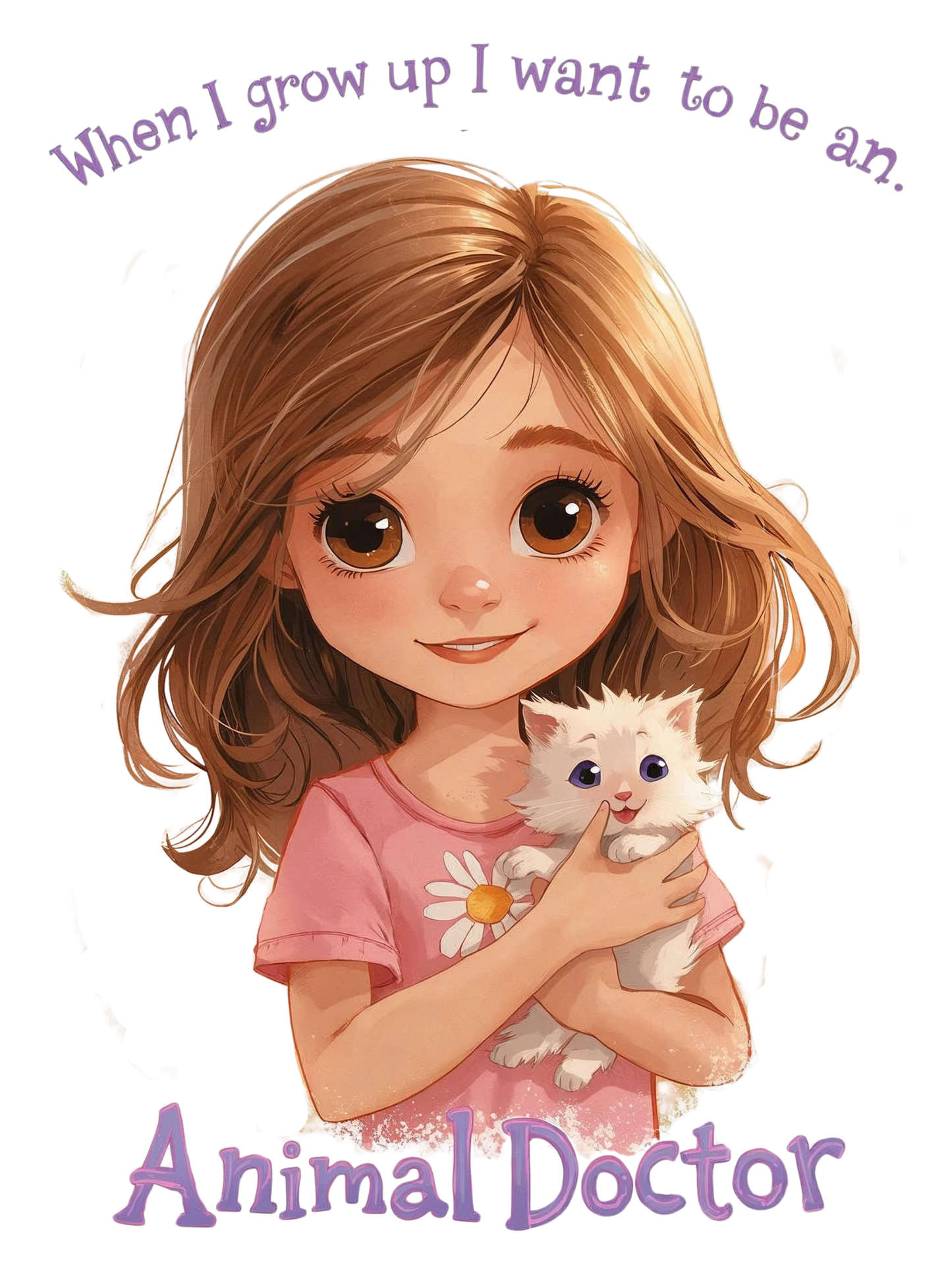 When I grow up I want to be an animal doctor