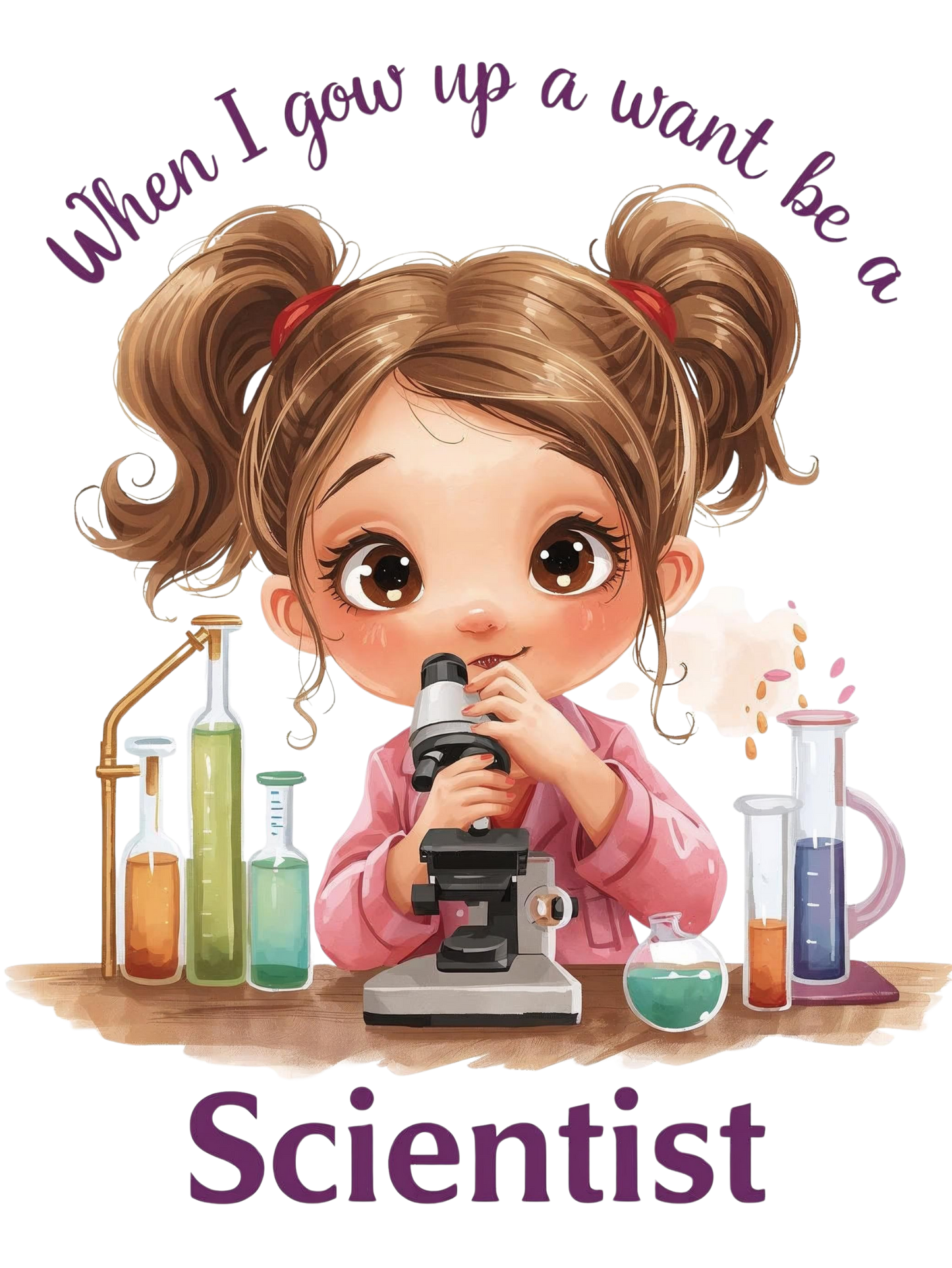 When I grow up I want to be a scientist