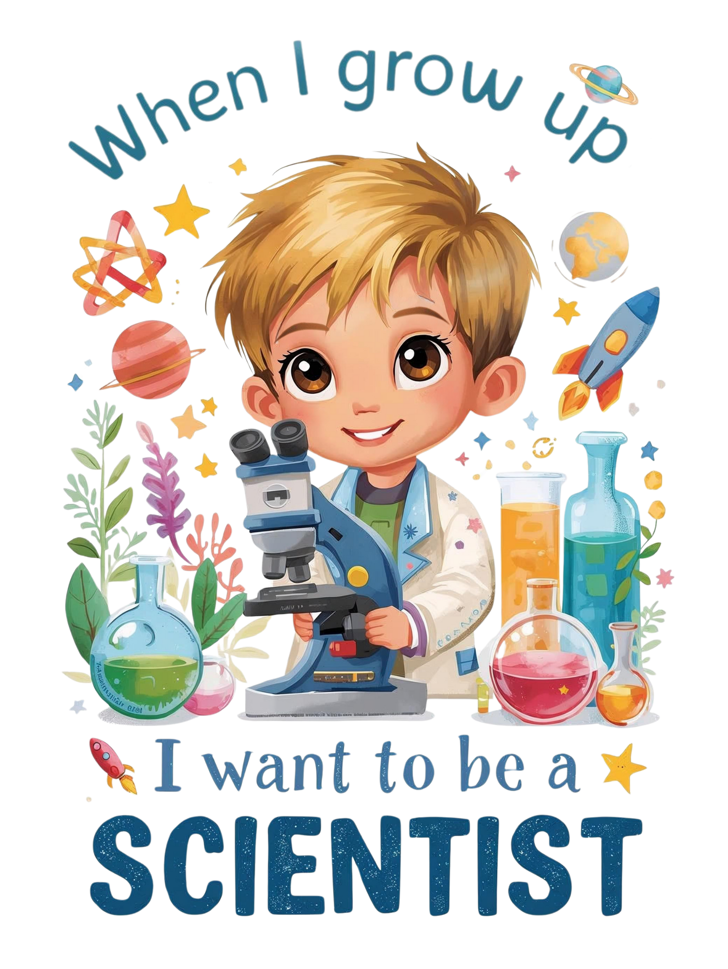When I grow up I want to be a scientist
