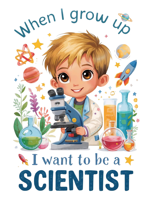 When I grow up I want to be a scientist