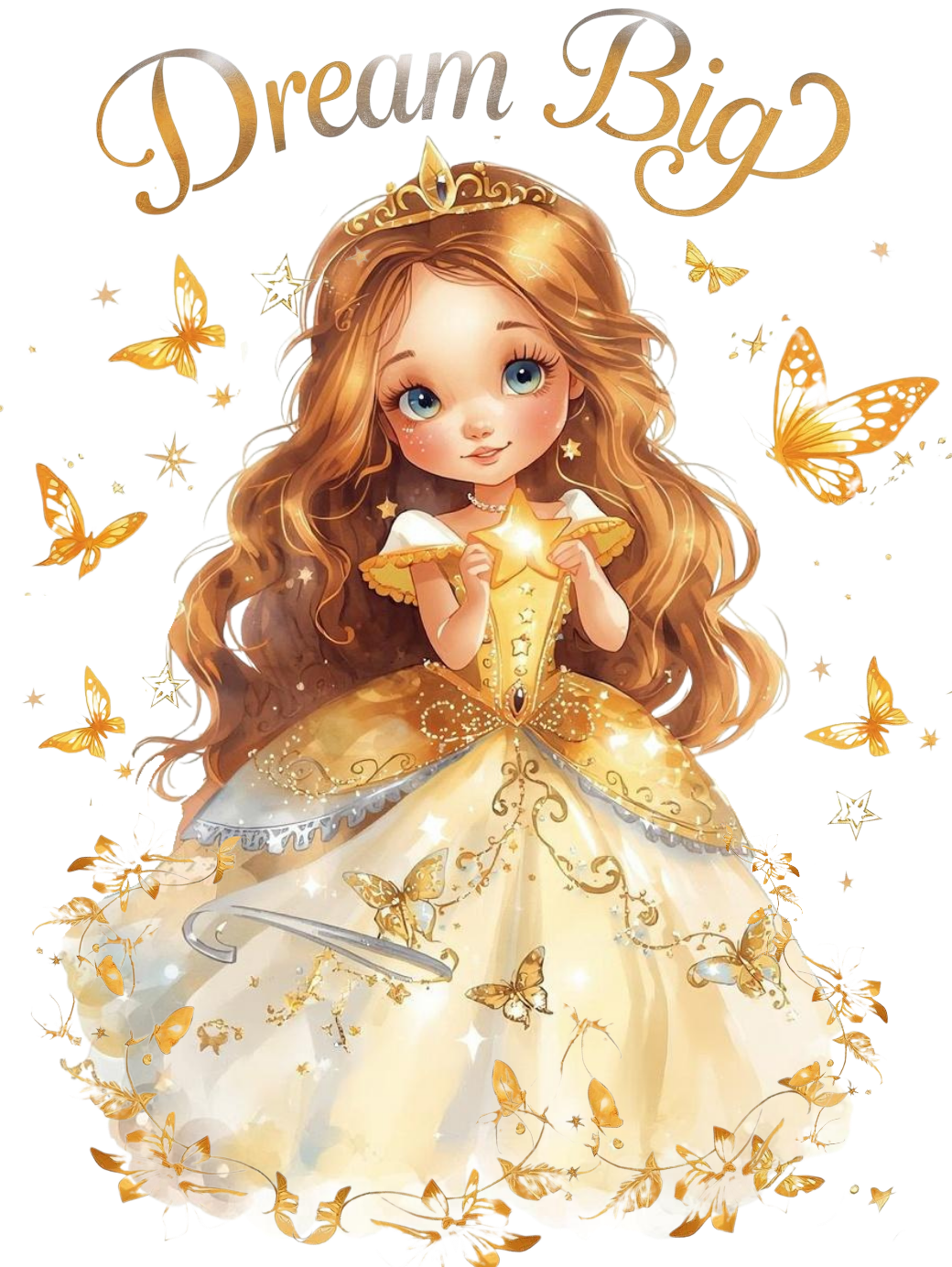 Dream Big princess design 1