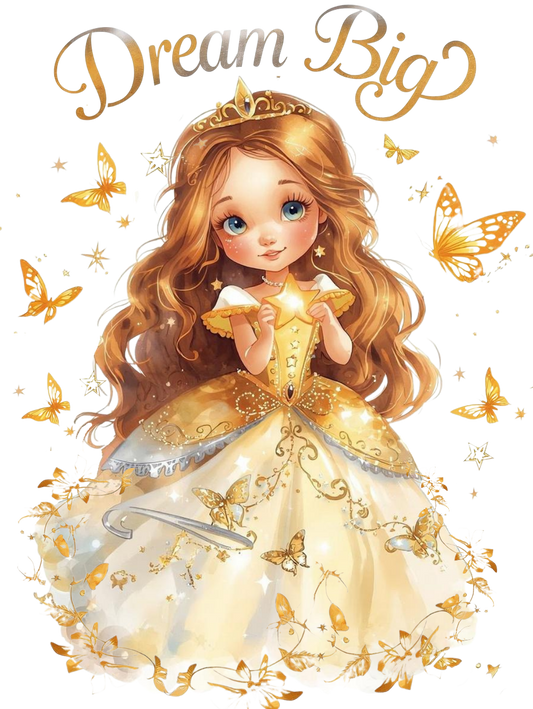 Dream Big princess design 1