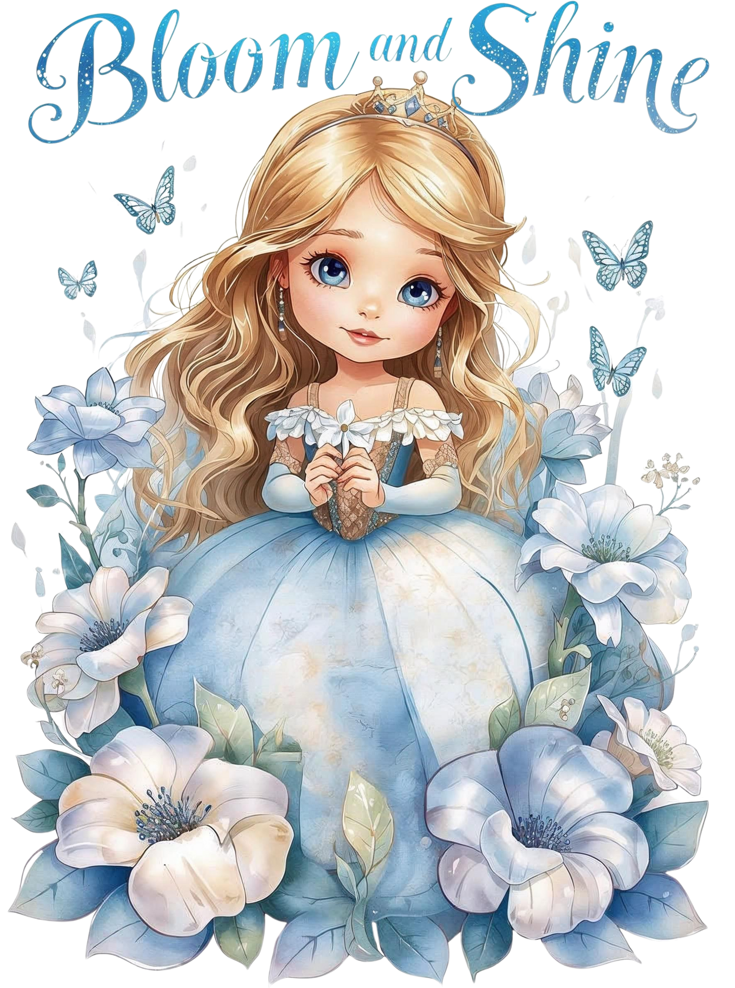 Bloom and shine princess design 1