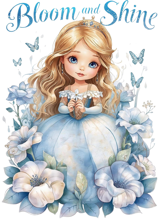 Bloom and shine princess design 1