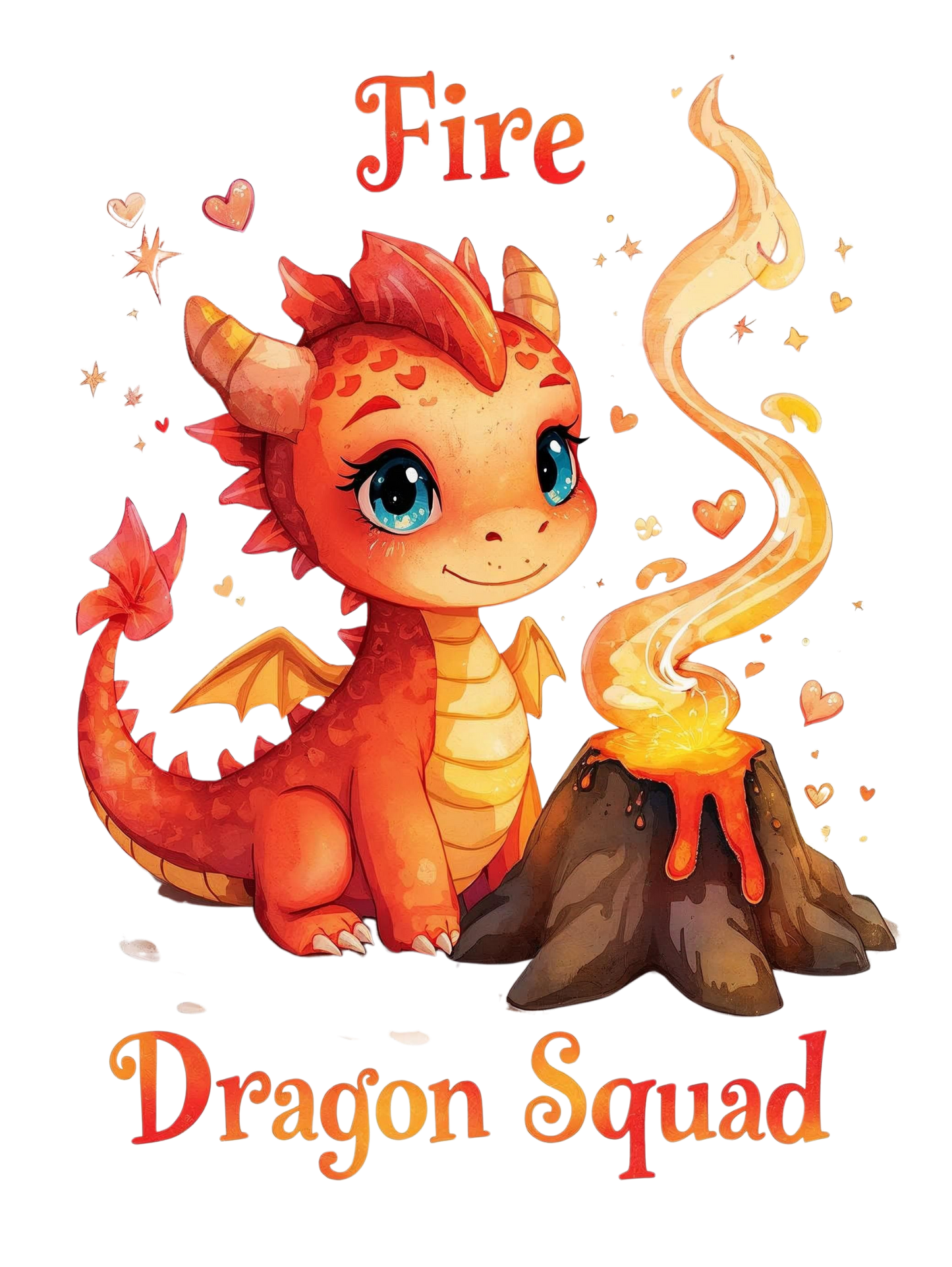 Fire Dragon design 1