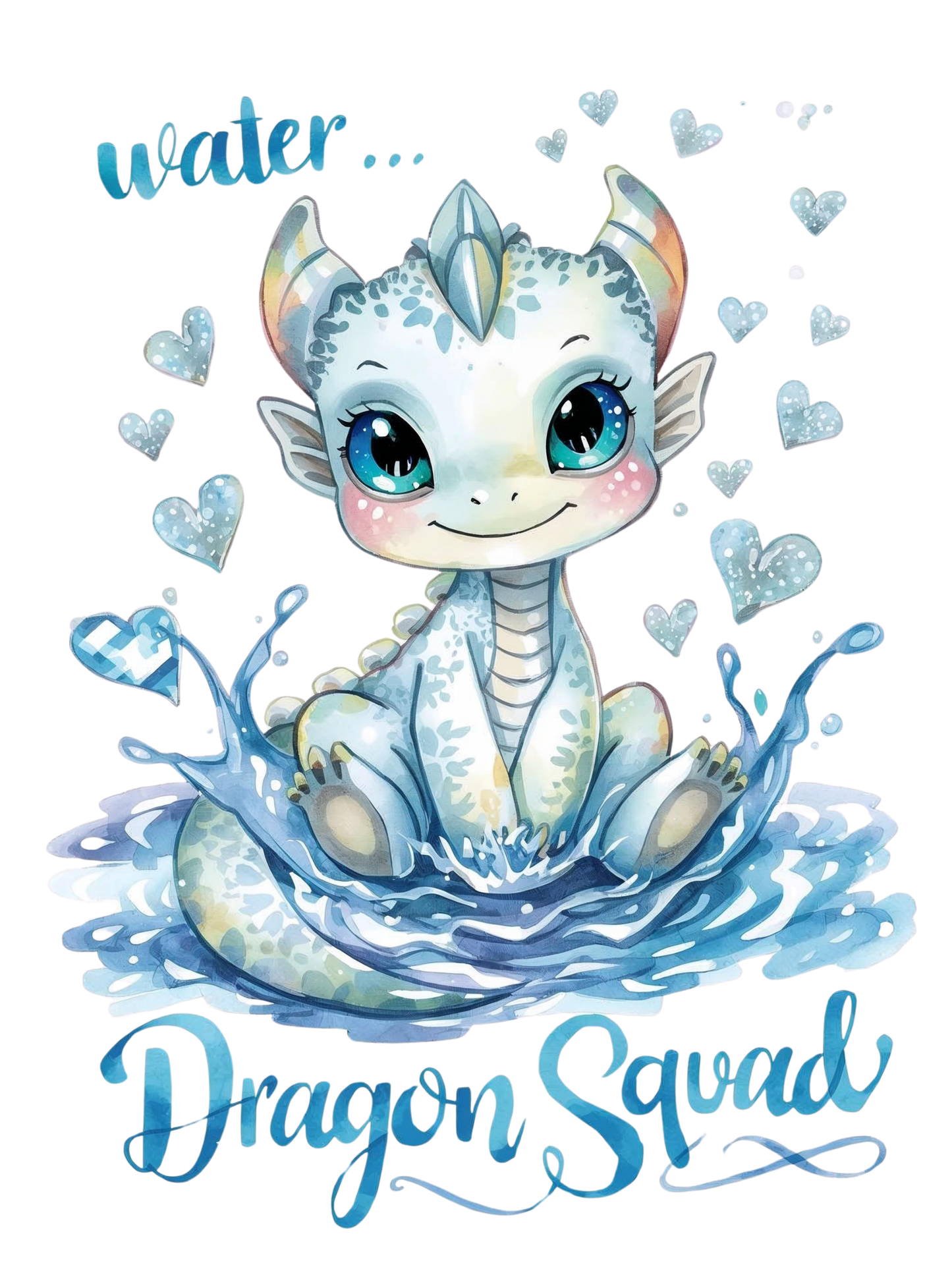 Water dragon design 1