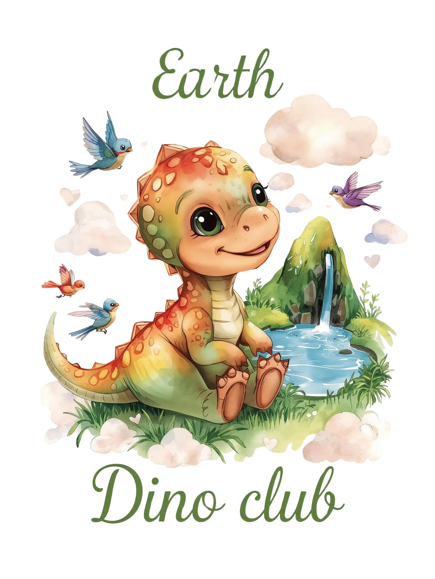 Earth dinosaur design 1