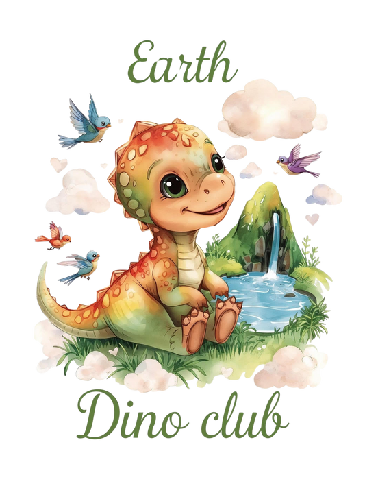 Earth dinosaur design 1