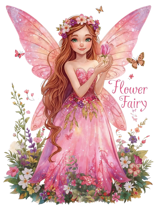 Flower fairy design 3