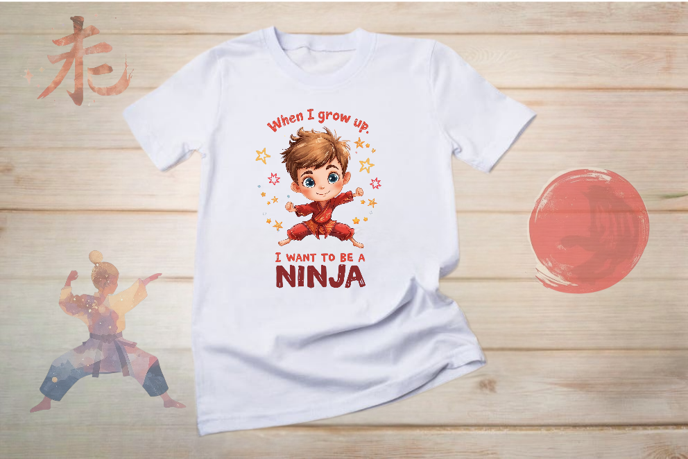 When I grow up I want to be a ninja