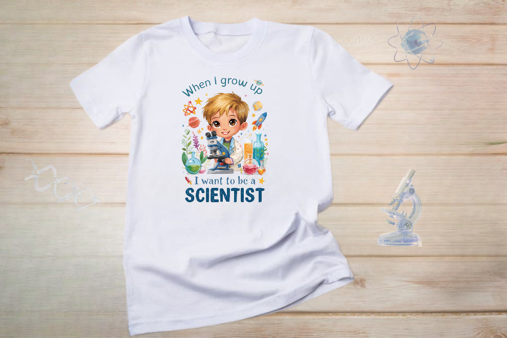 When I grow up I want to be a scientist