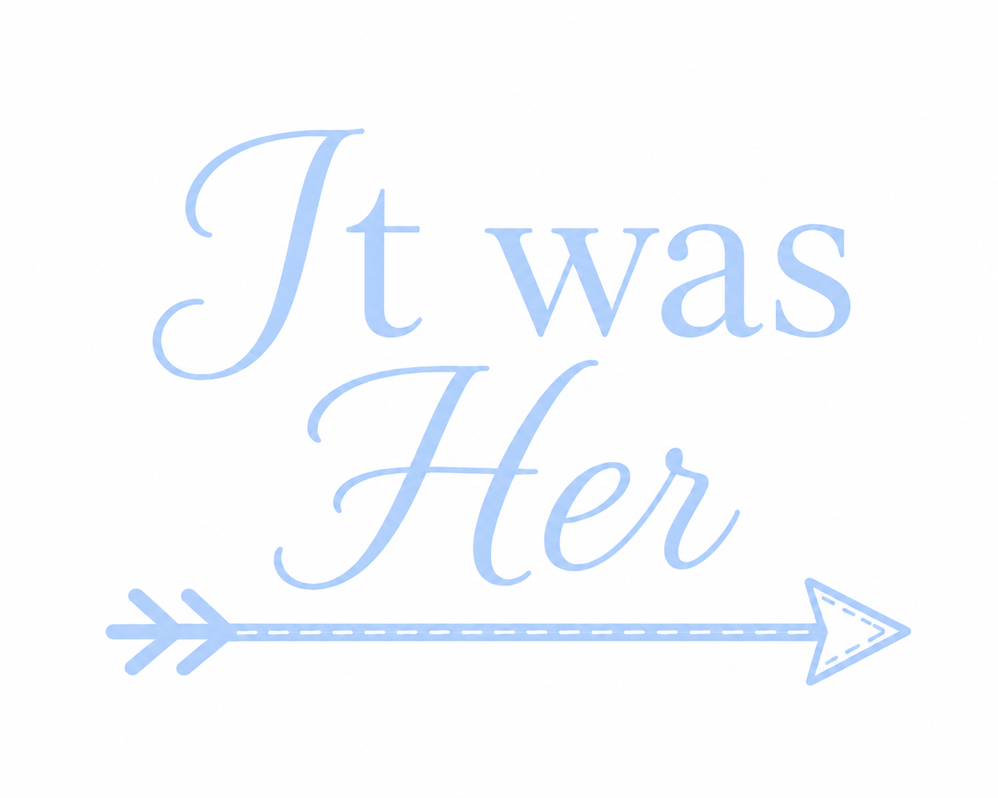 It wasn't me / It was totally him B/G