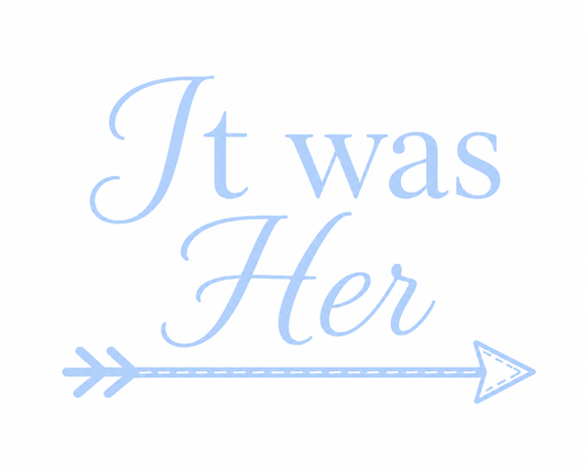 It wasn't me / It was totally him B/G