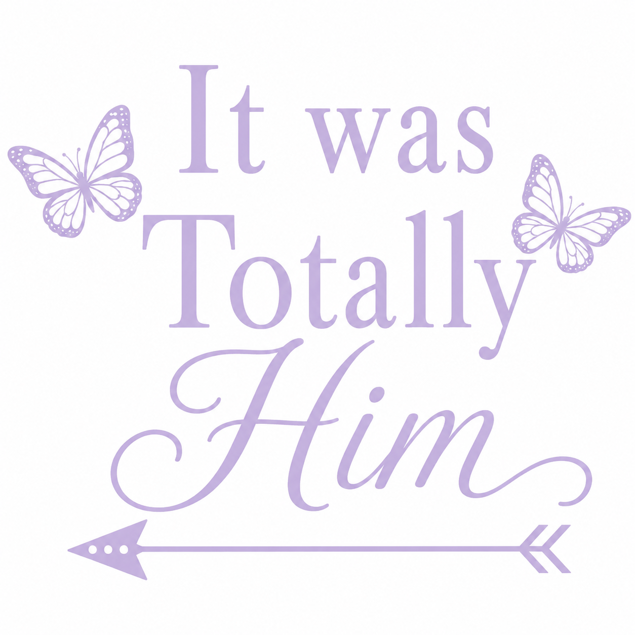 It wasn't me / It was totally him B/G