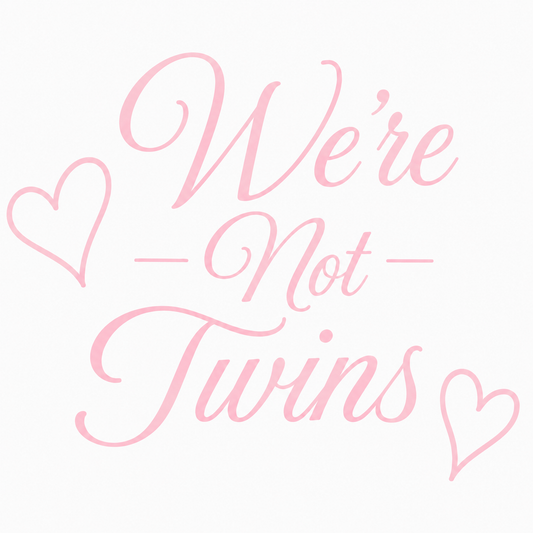 We're not twins / She's my sidekick G/G